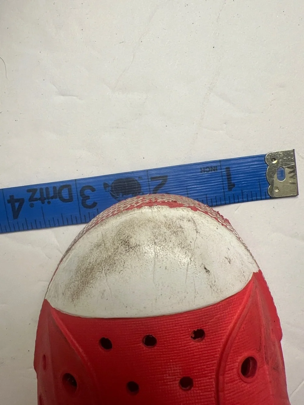DSG Kids Red Slip-On Water Shoes with White Toe Caps